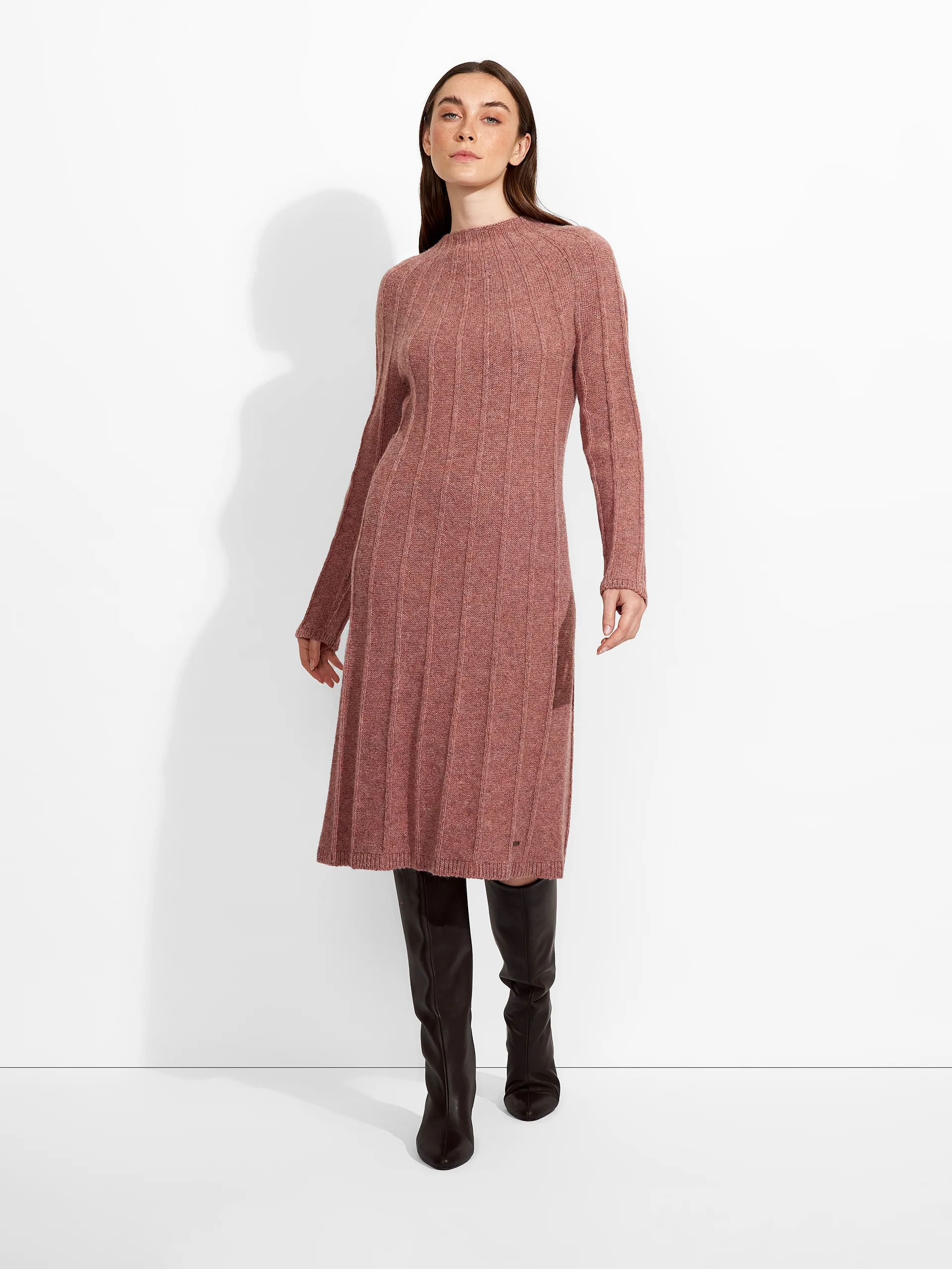 Zephir Dress Baby Alpaca Color Pink - Image 4