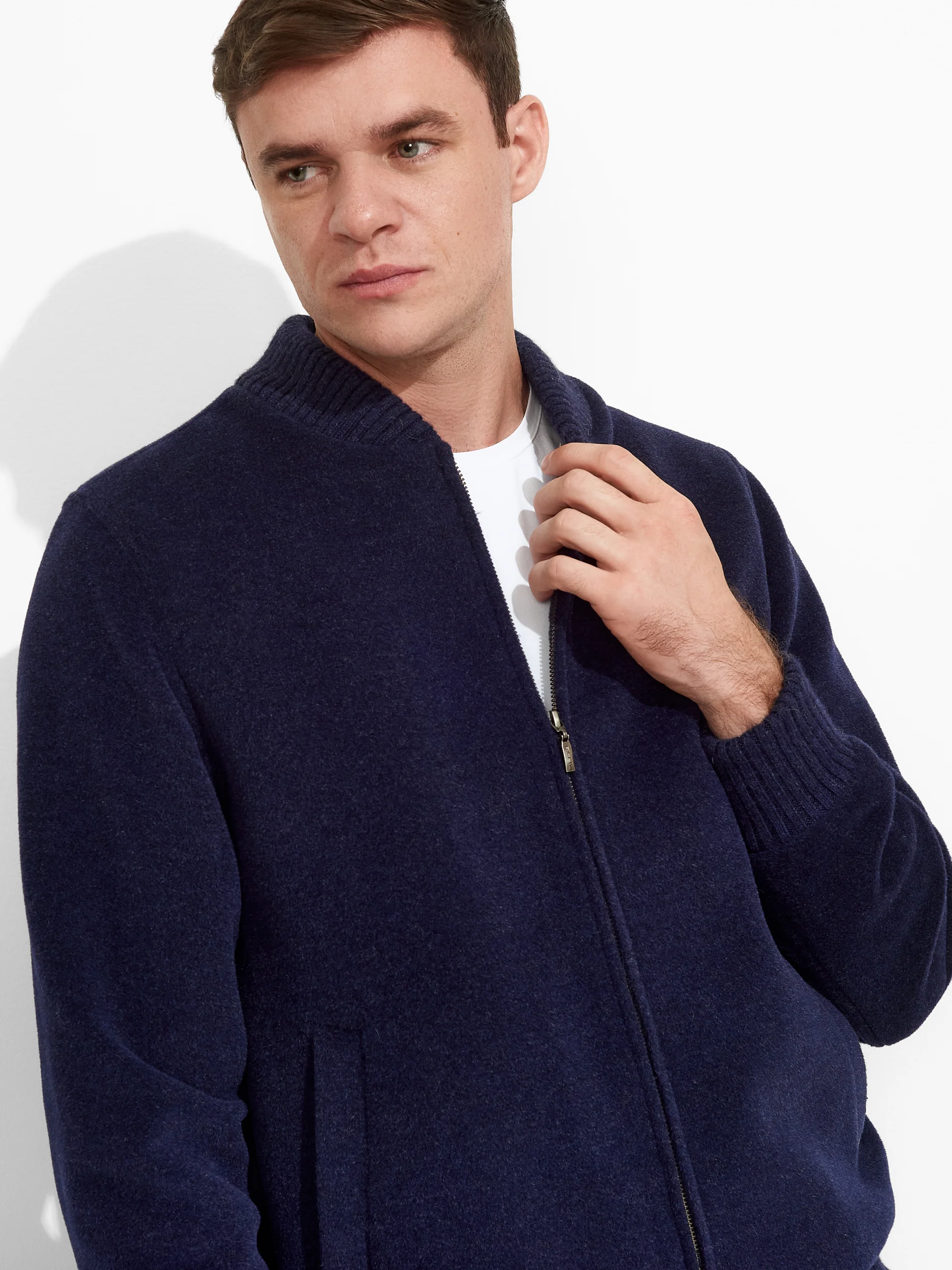 Zermatt Jacket Baby Alpaca Color Black - Image 5
