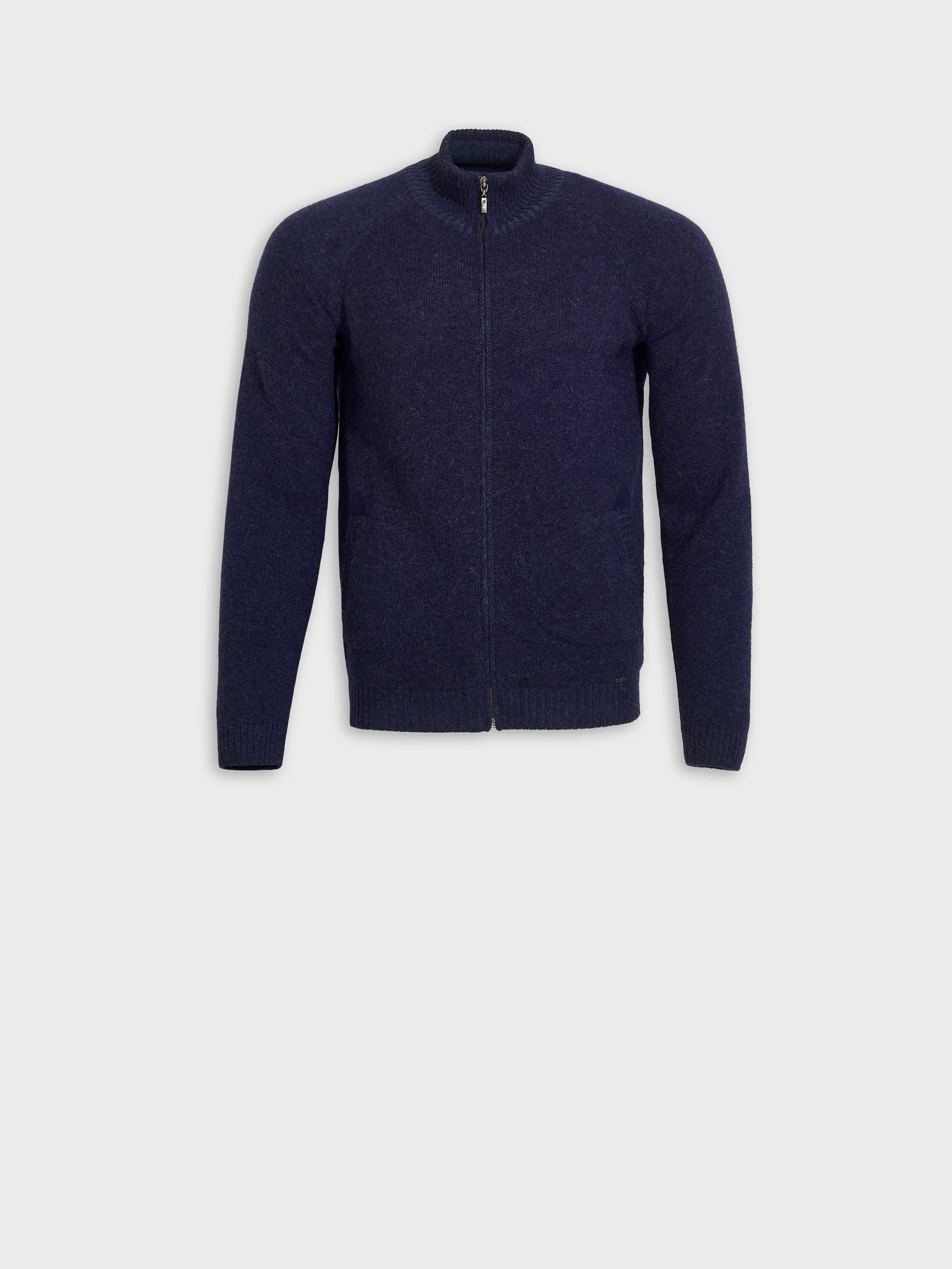 Zerres Cardigan Baby Alpaca Color Blue
