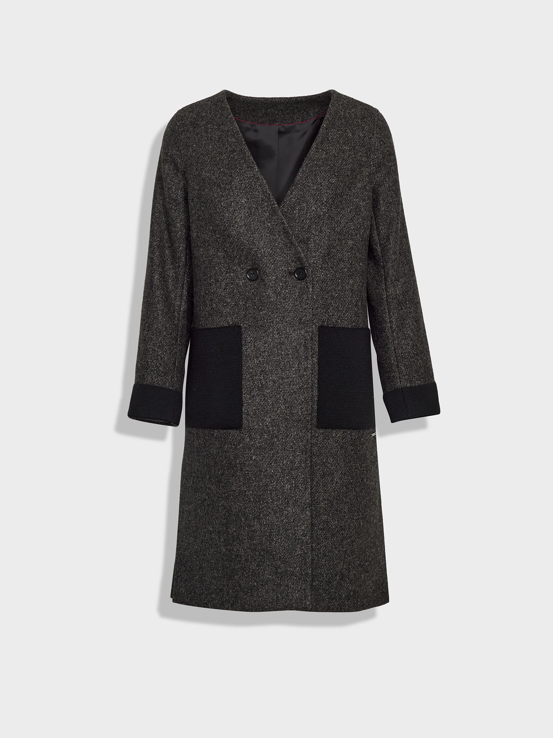 Zeyad Coat Wool And Baby Alpaca Color Brown