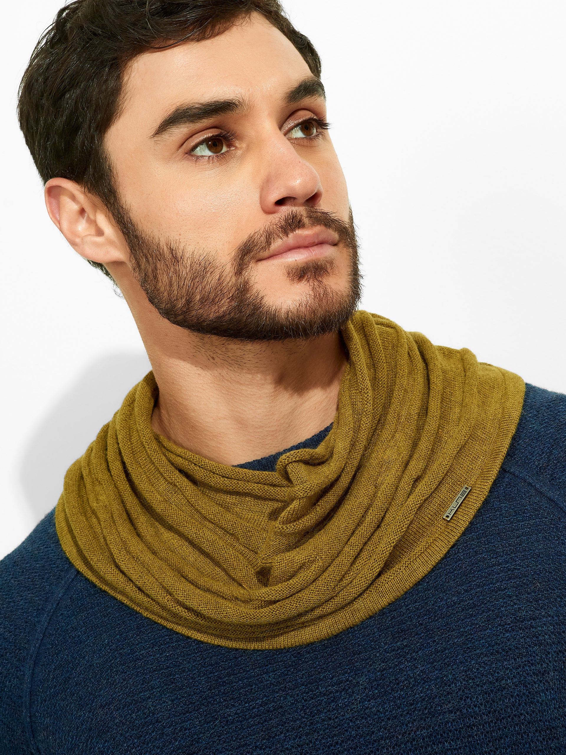 Zion Scarf Cotton Color Green - Image 5