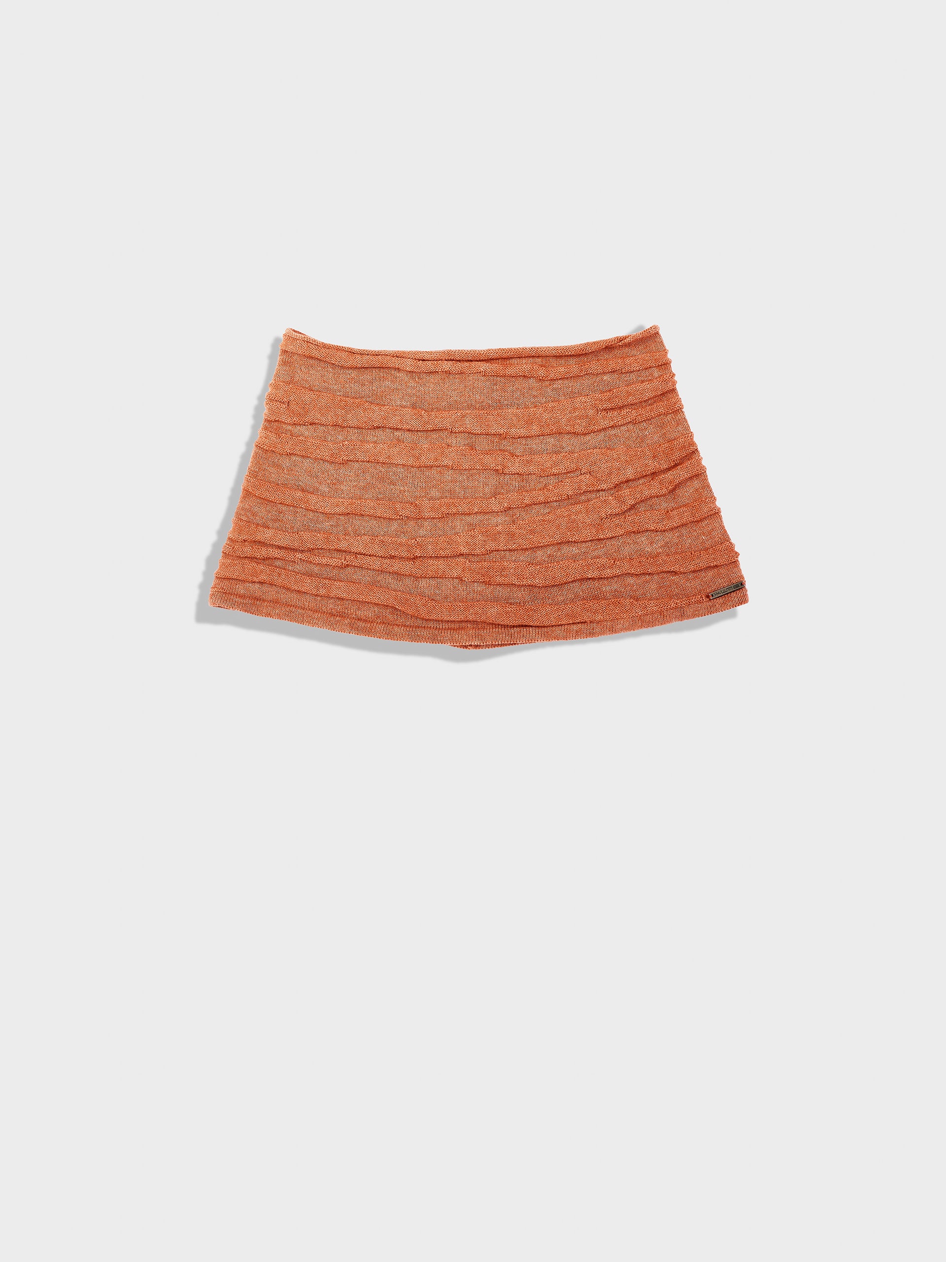 Zion Scarf Cotton Color Orange - Image 2