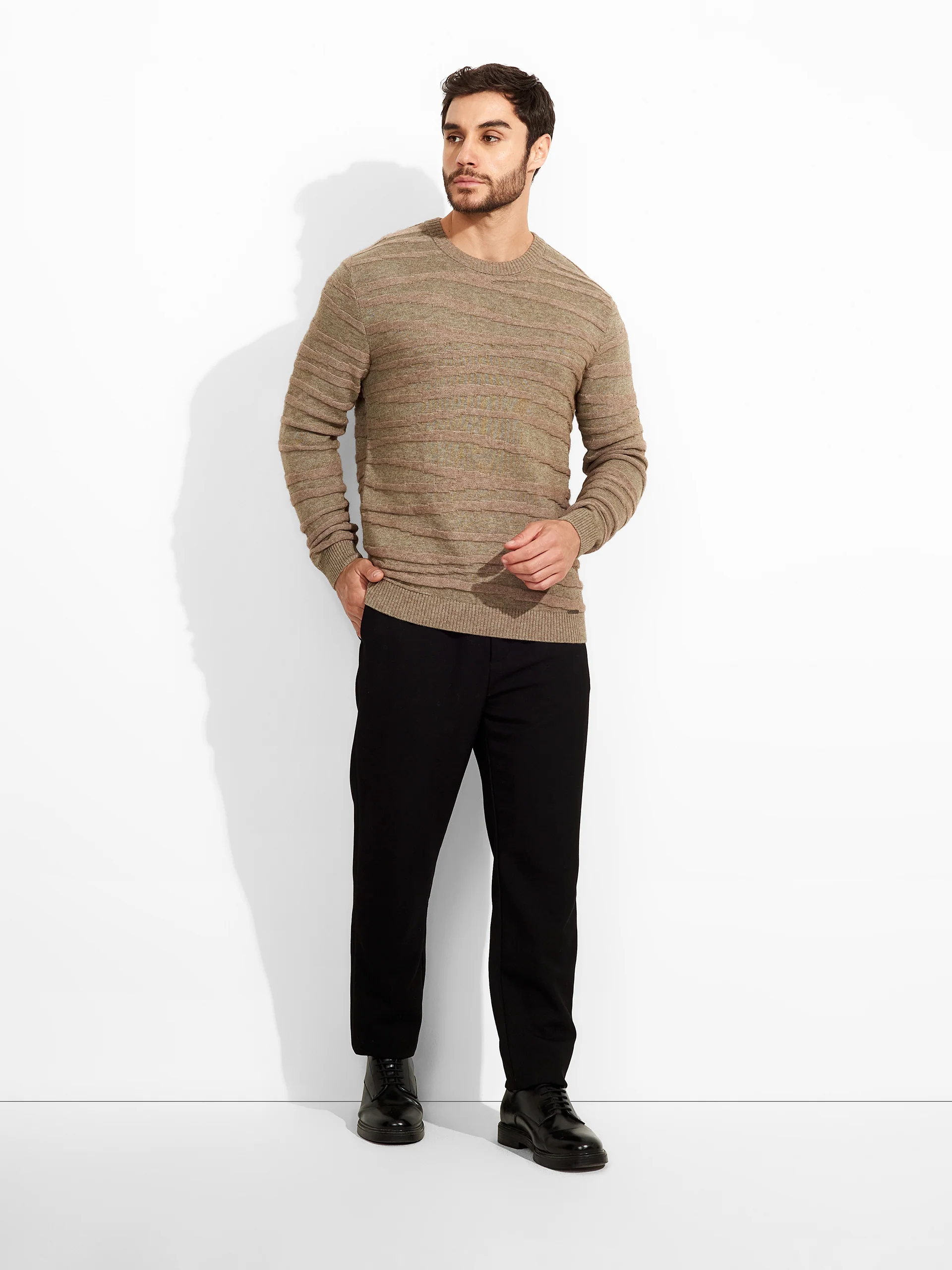 Zion Sweater Cotton Color Beige - Image 4