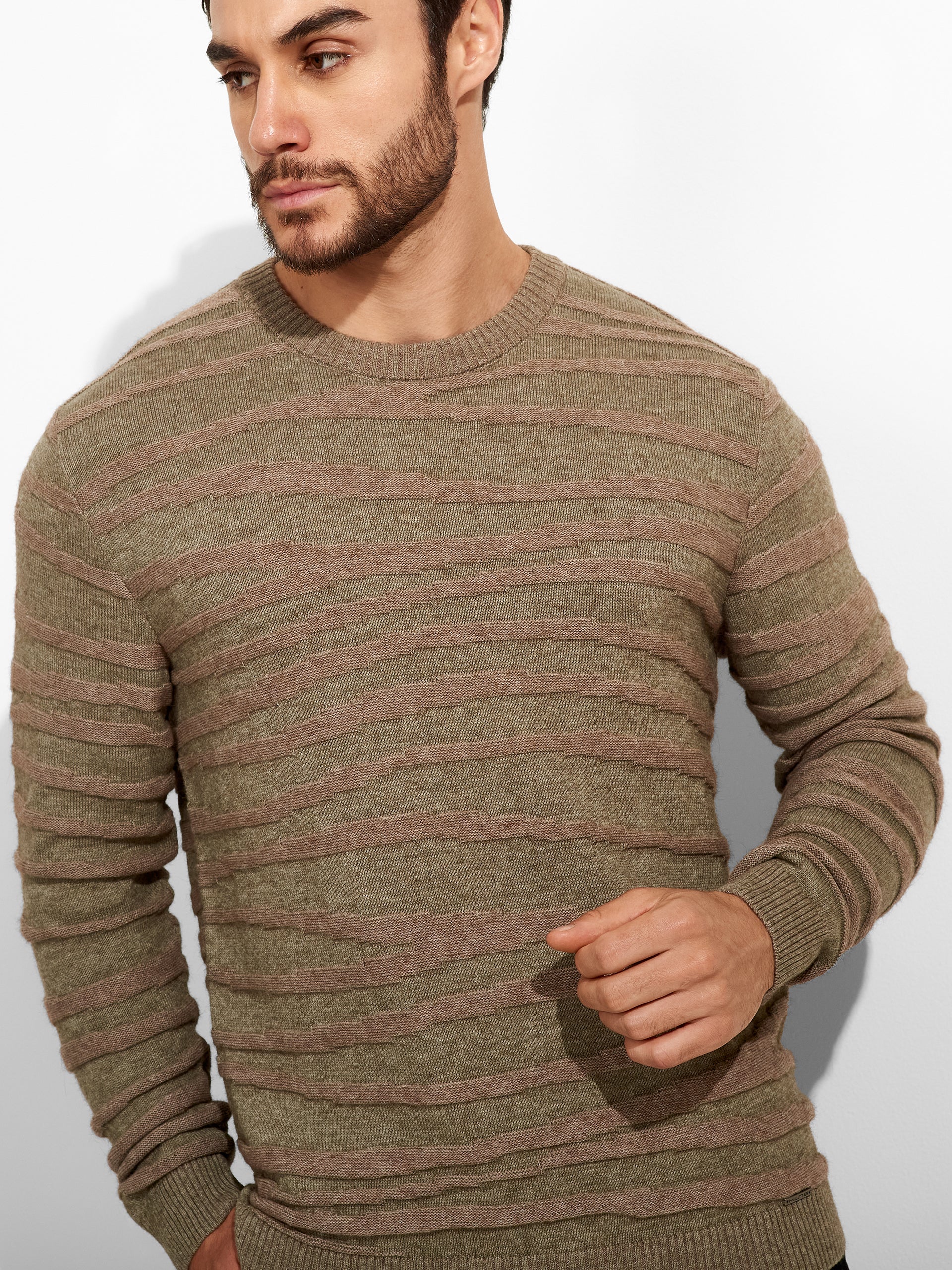 Zion Sweater Cotton Color Beige - Image 5