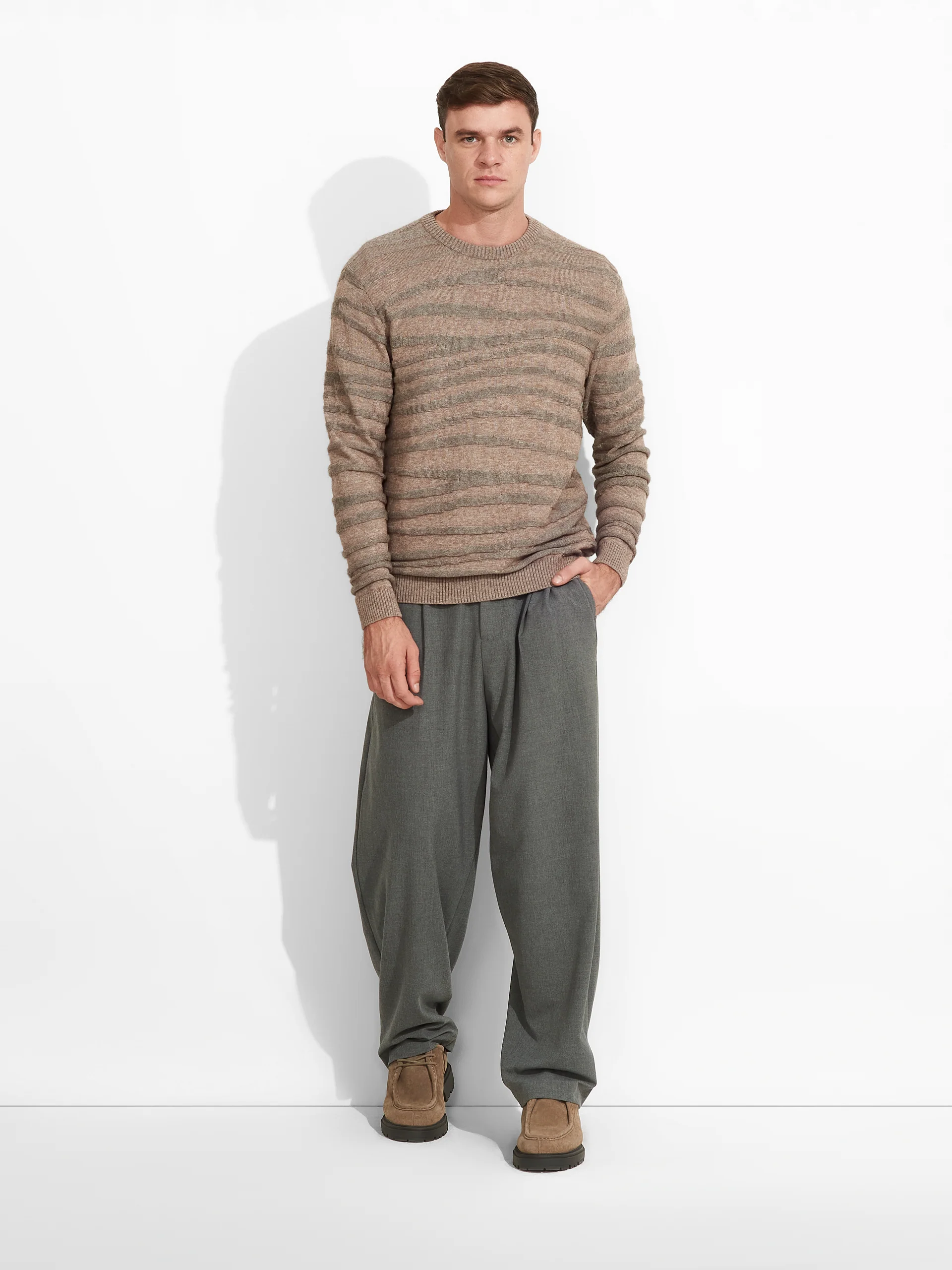 Zion Sweater Cotton Color Grey - Image 4