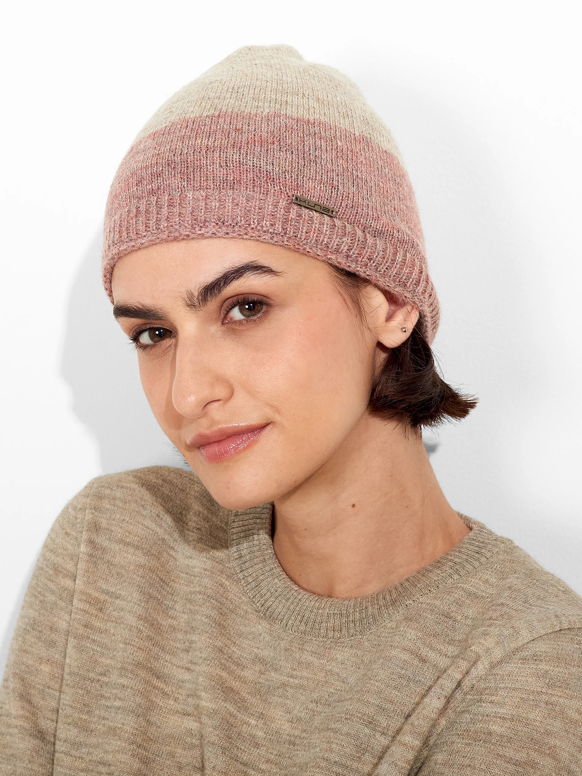 Zoe Hat Baby Alpaca Color Pink - Image 3
