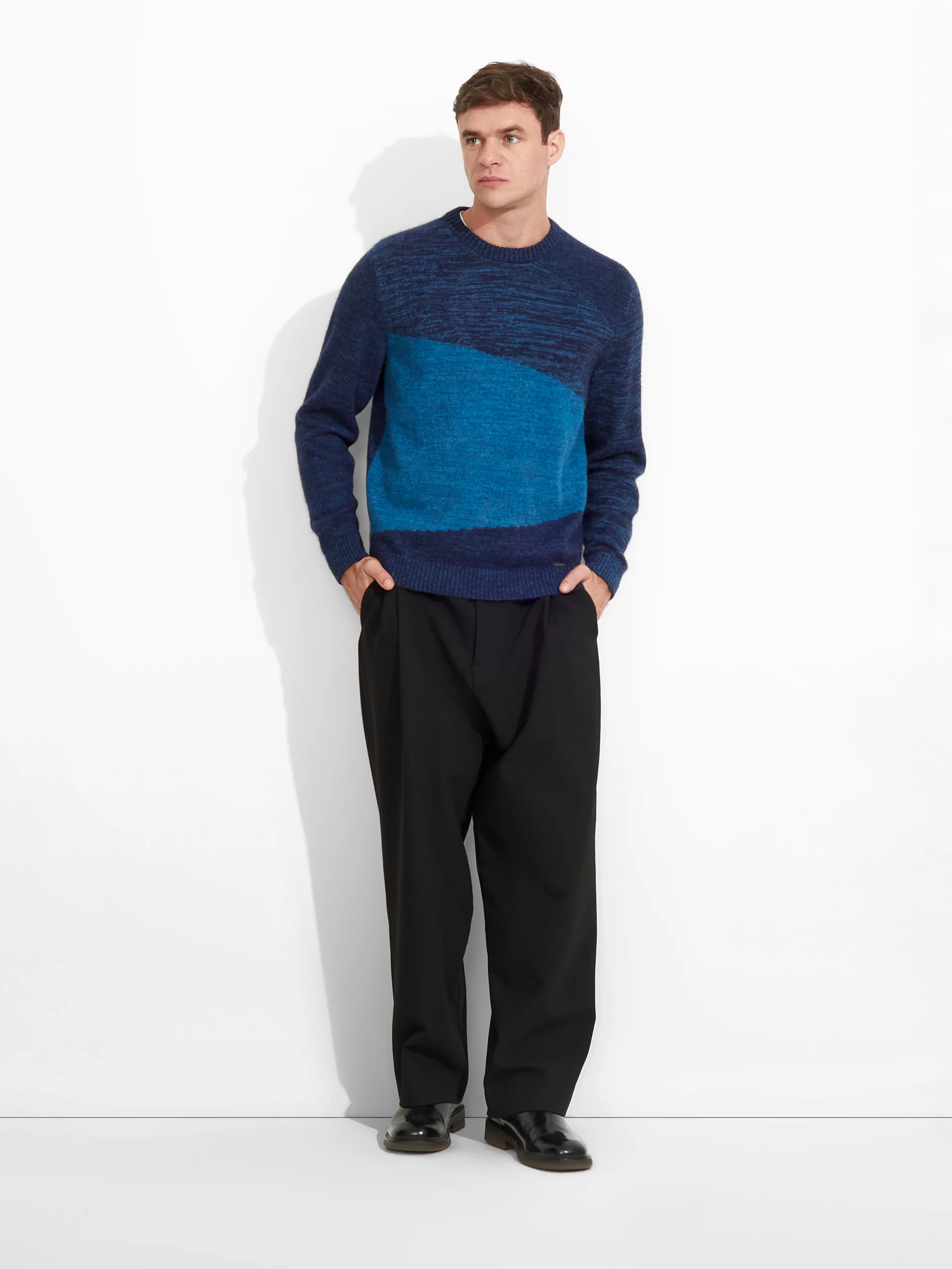 Zoe Sweater Baby Alpaca Color Blue - Image 4