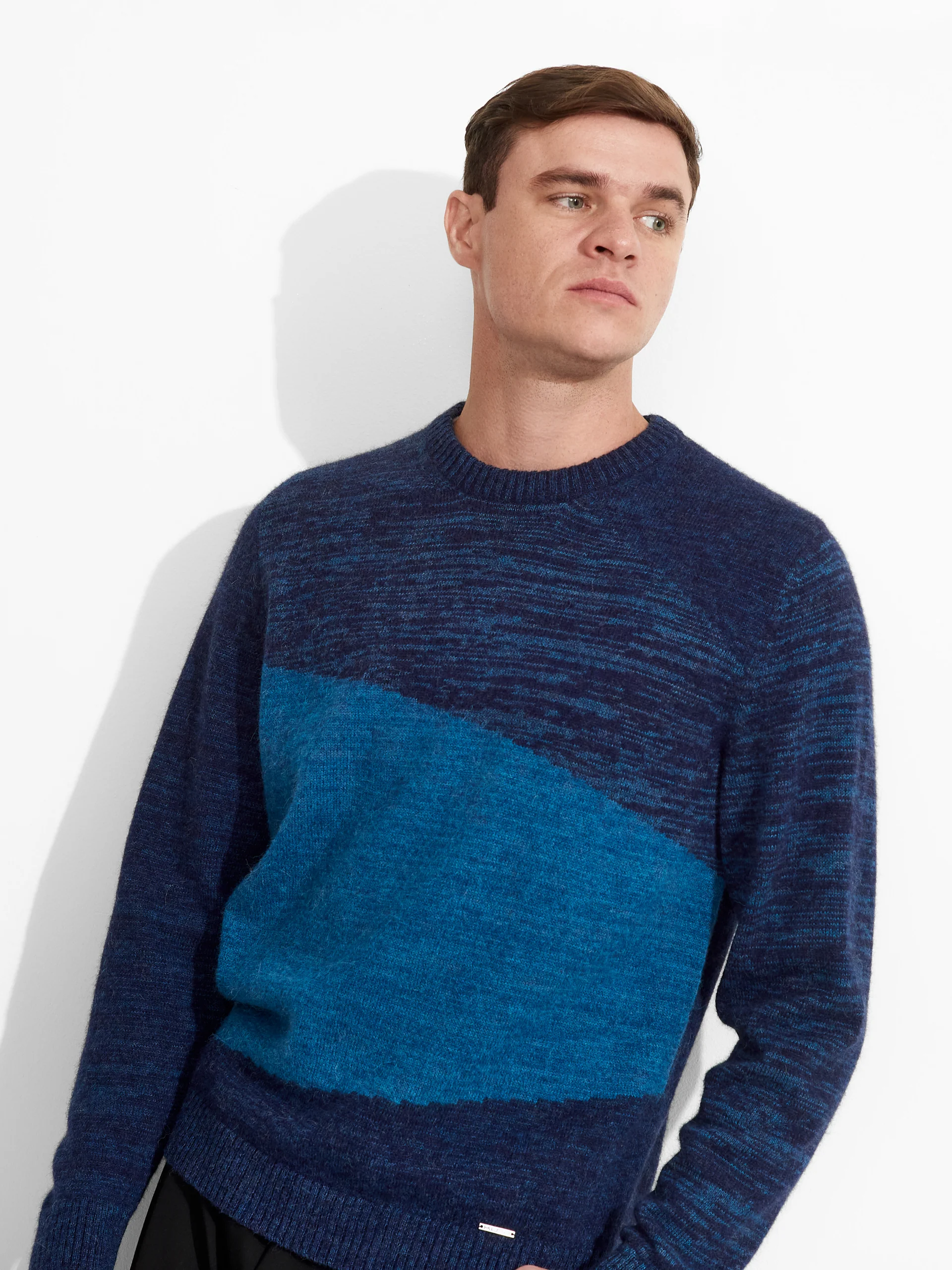Zoe Sweater Baby Alpaca Color Blue - Image 5