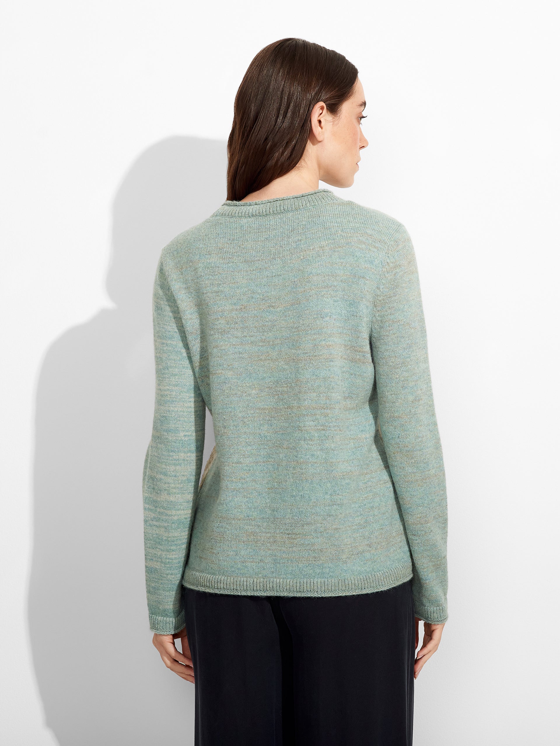 Zoe Sweater Baby Alpaca Color Ligth Blue - Image 3