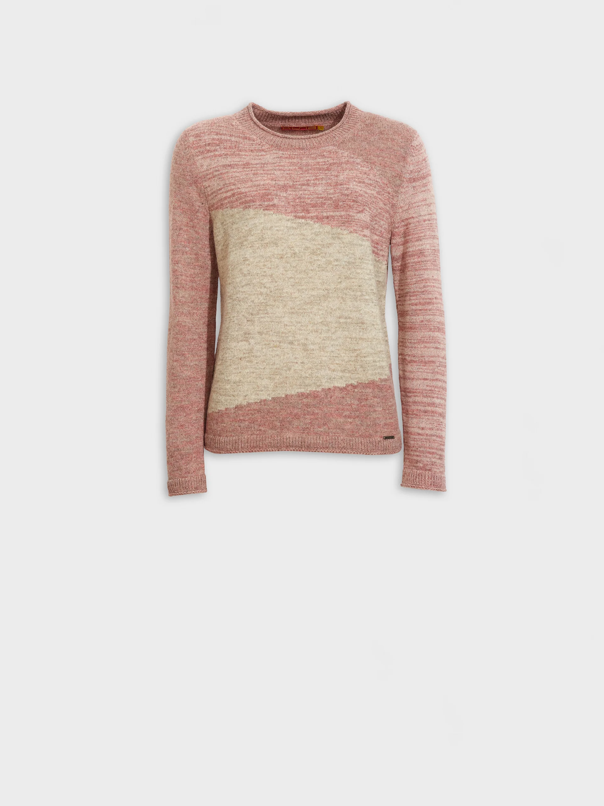 Zoe Sweater Baby Alpaca Color Pink