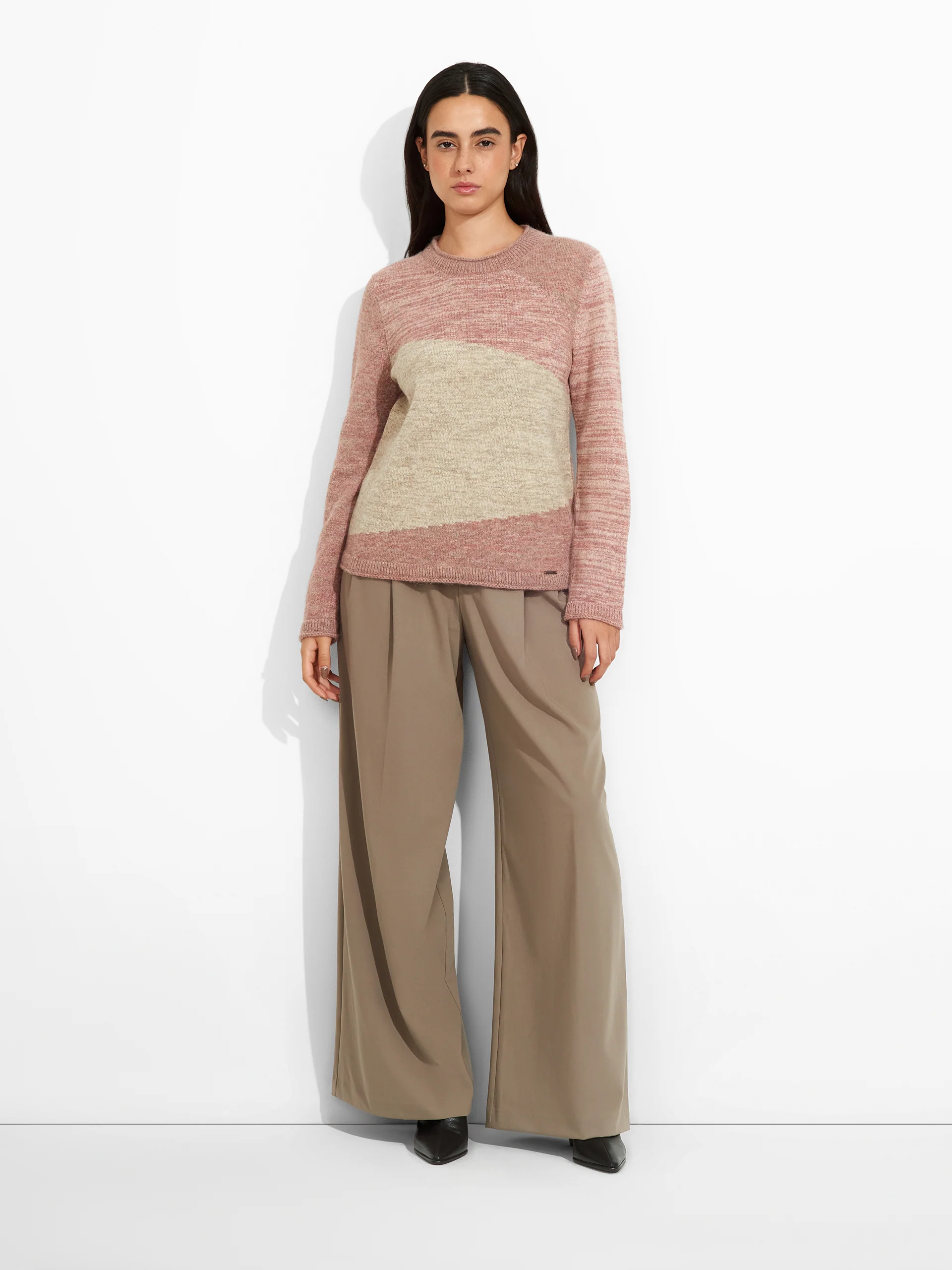 Zoe Sweater Baby Alpaca Color Pink - Image 4