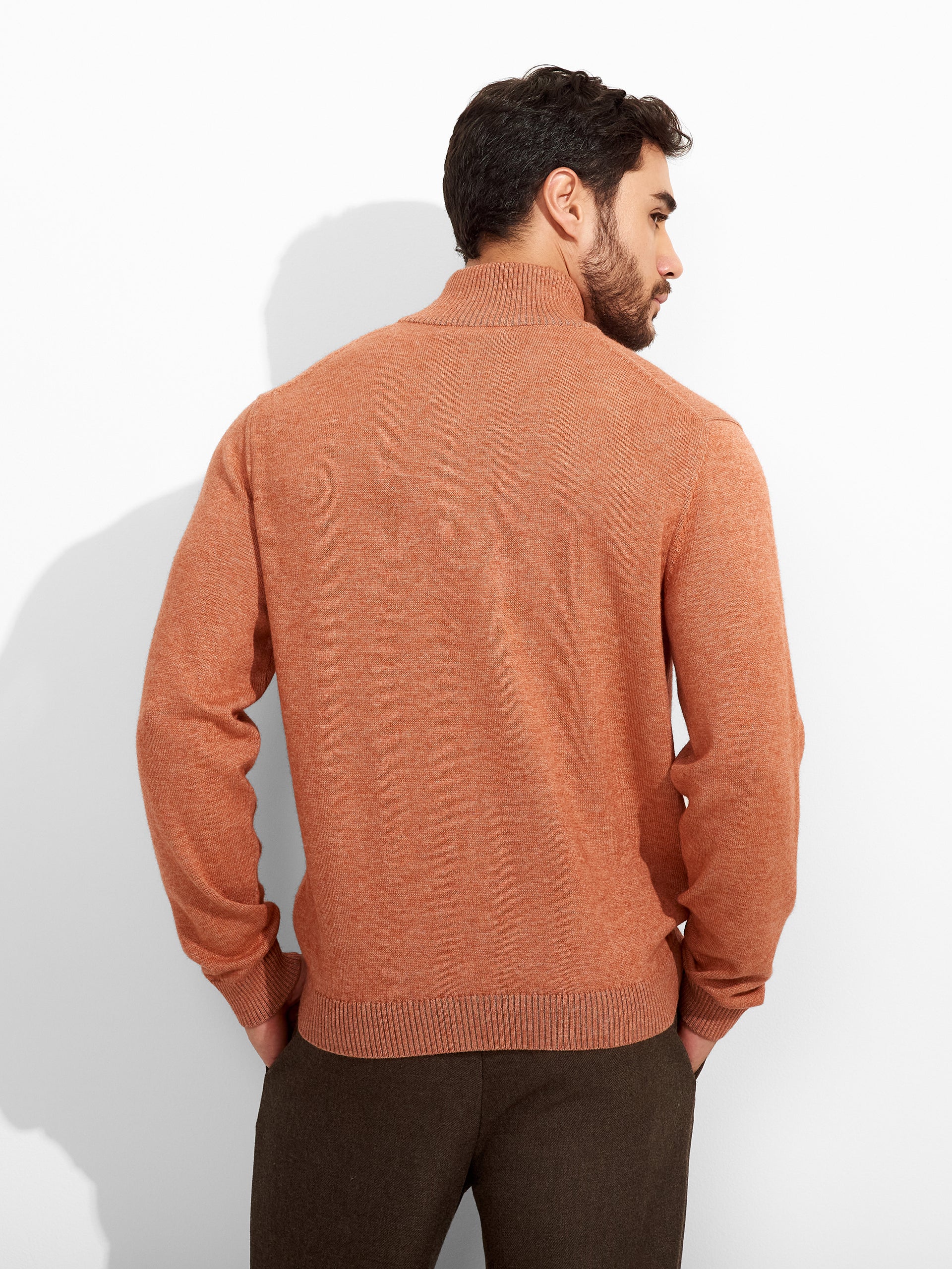 Zola Sweater Cotton Color Orange - Image 3