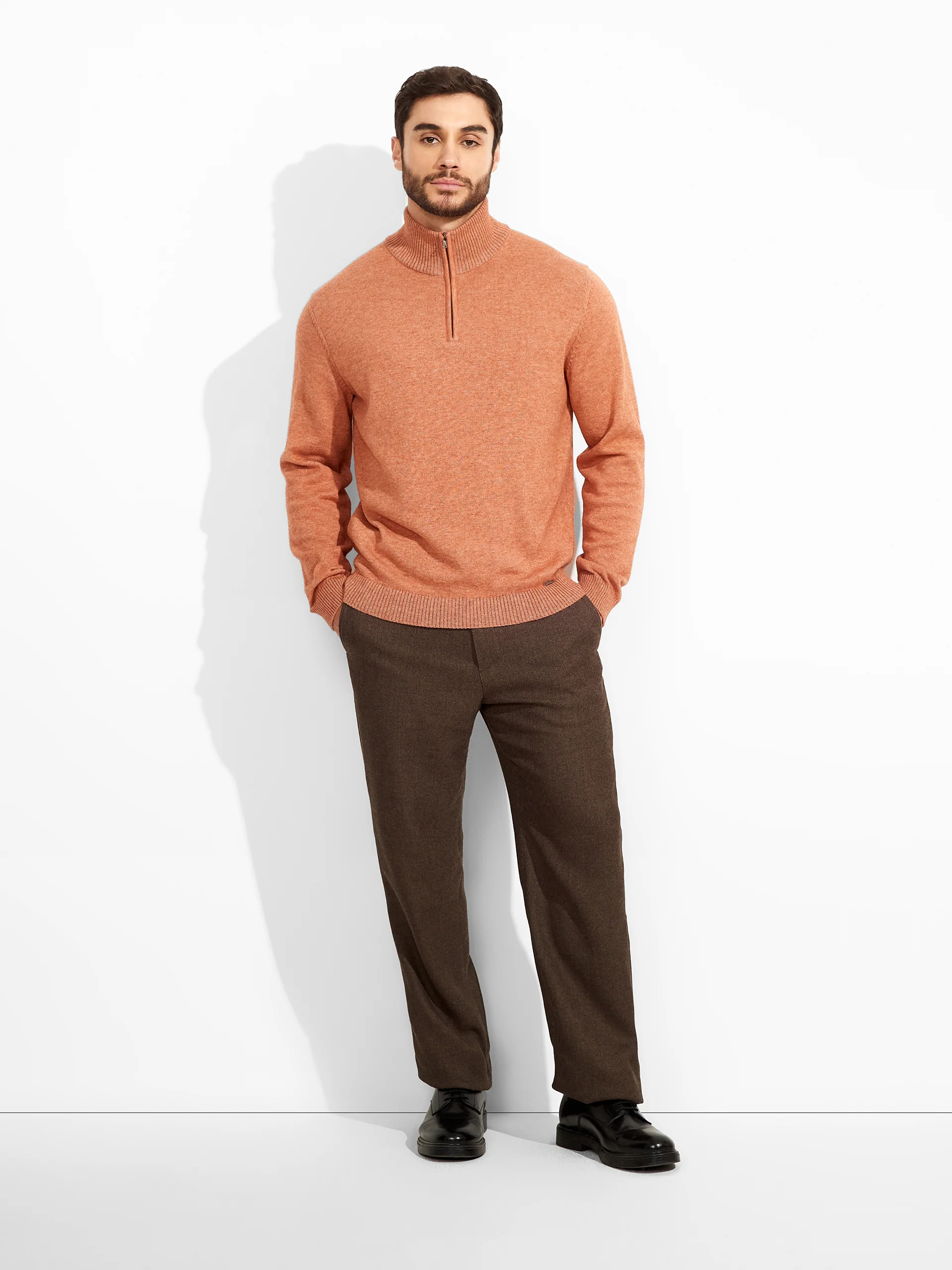 Zola Sweater Cotton Color Orange - Image 4