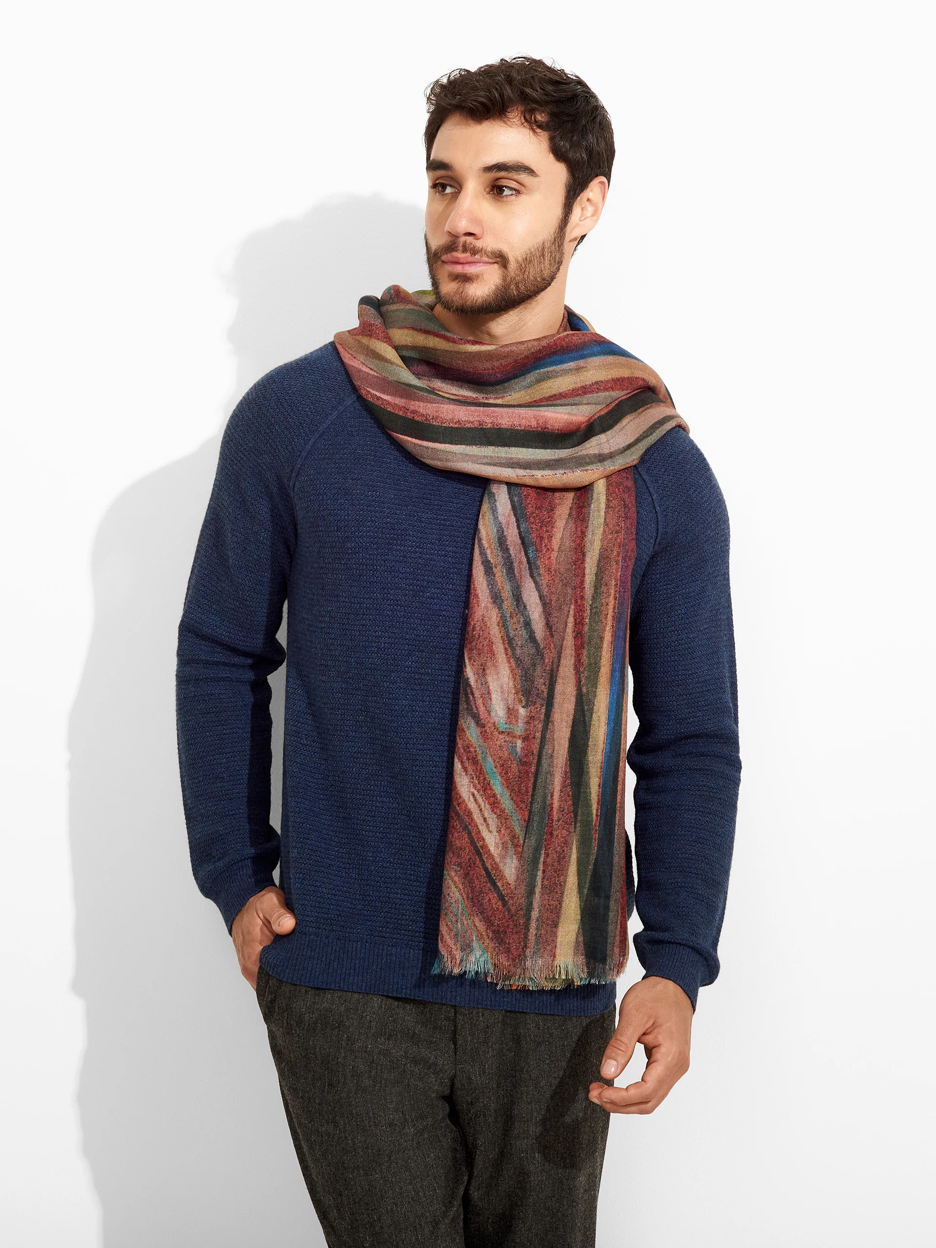Ztamp 4 Shawl Baby Alpaca Color Multicolor - Image 4