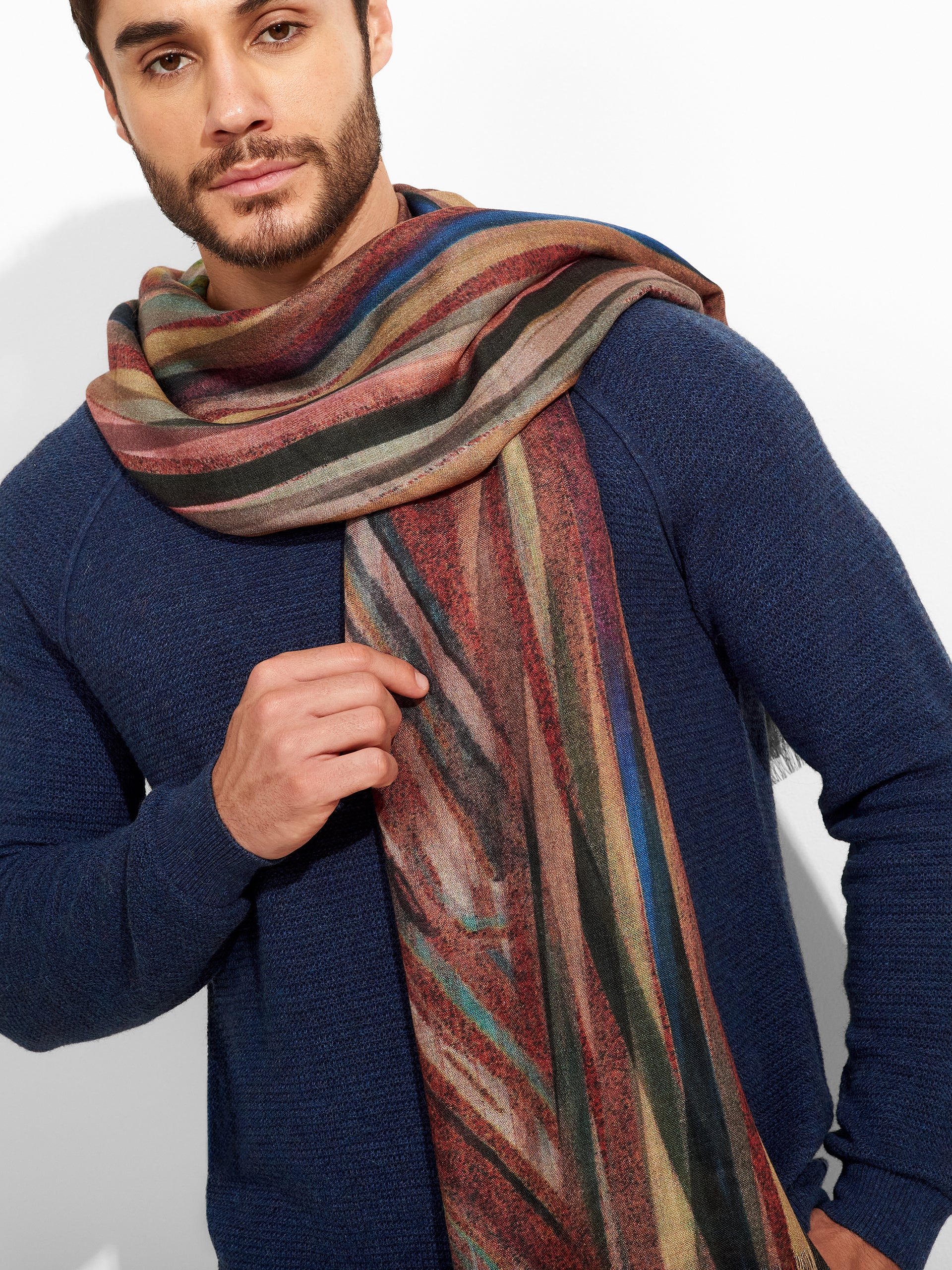 Ztamp 4 Shawl Baby Alpaca Color Multicolor - Image 5