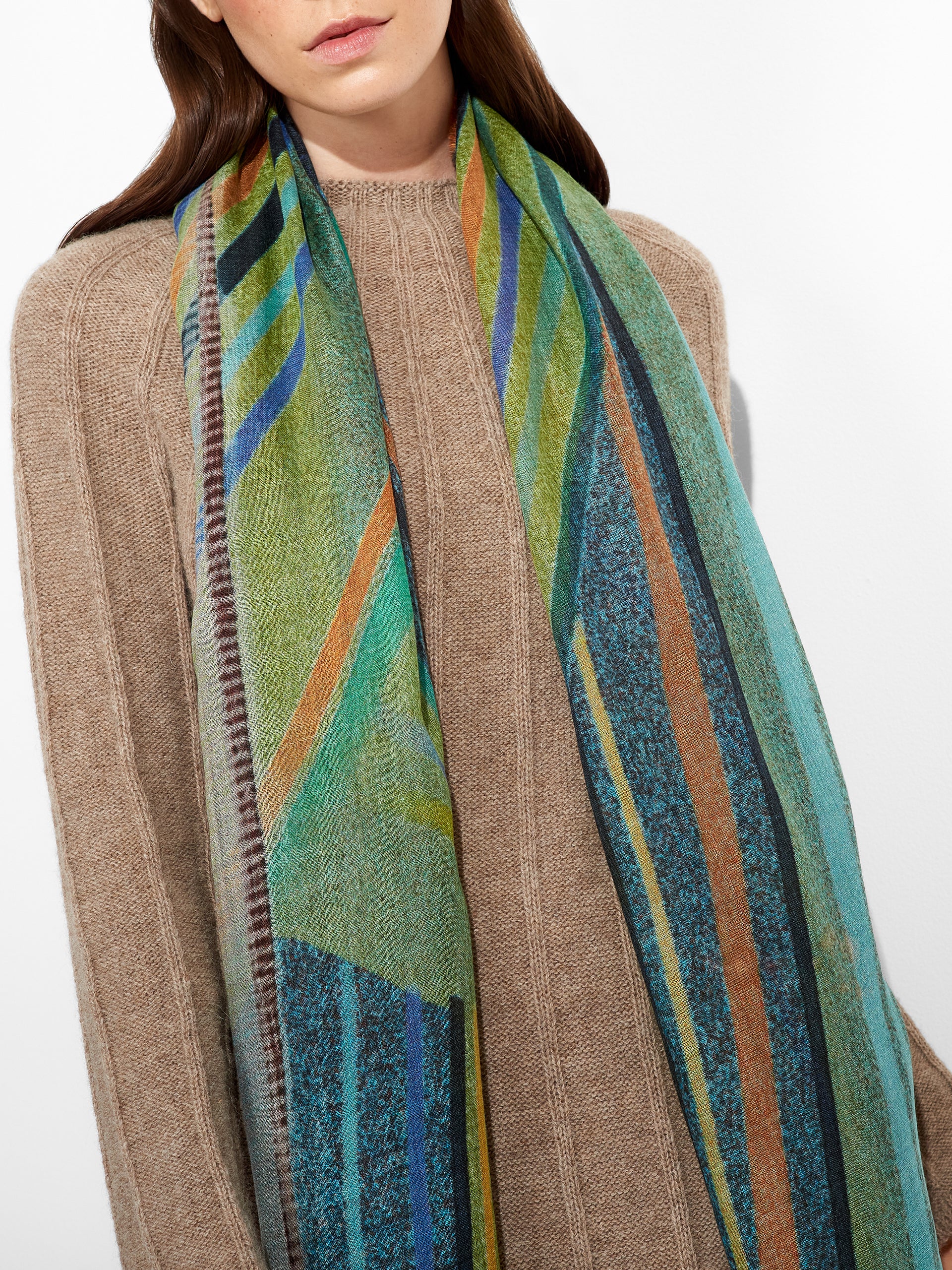 Ztamp 5 Shawl Baby Alpaca Color Multicolor - Image 3