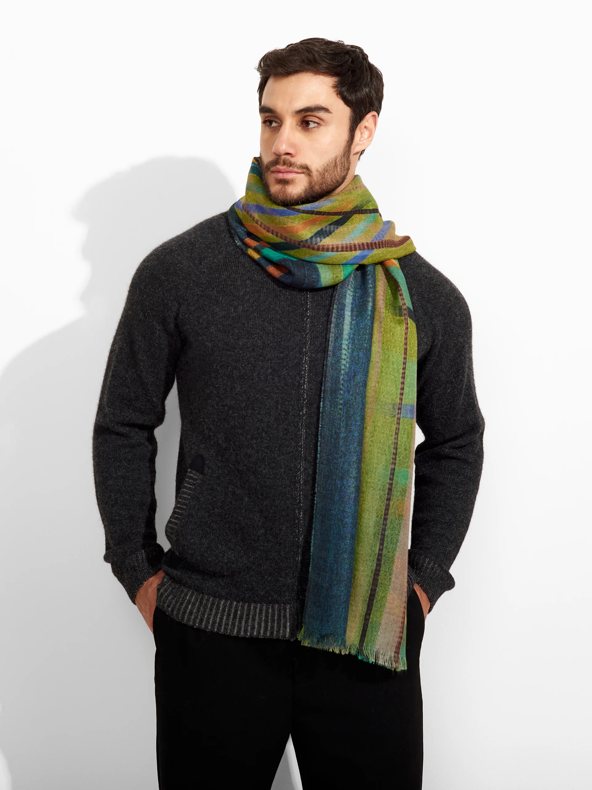 Ztamp 5 Shawl Baby Alpaca Color Multicolor - Image 4