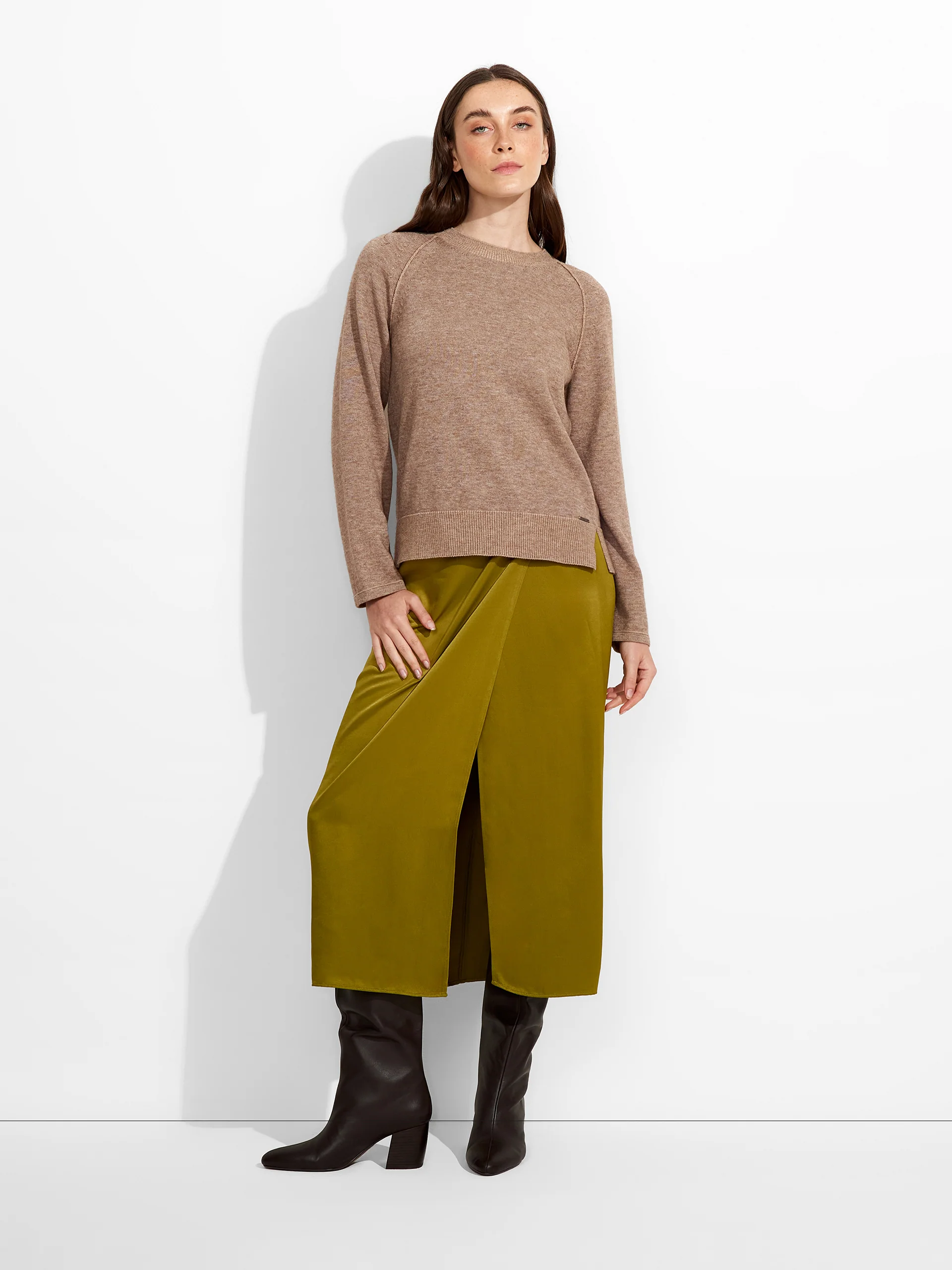 Zucca Sweater Cotton Color Beige - Image 4