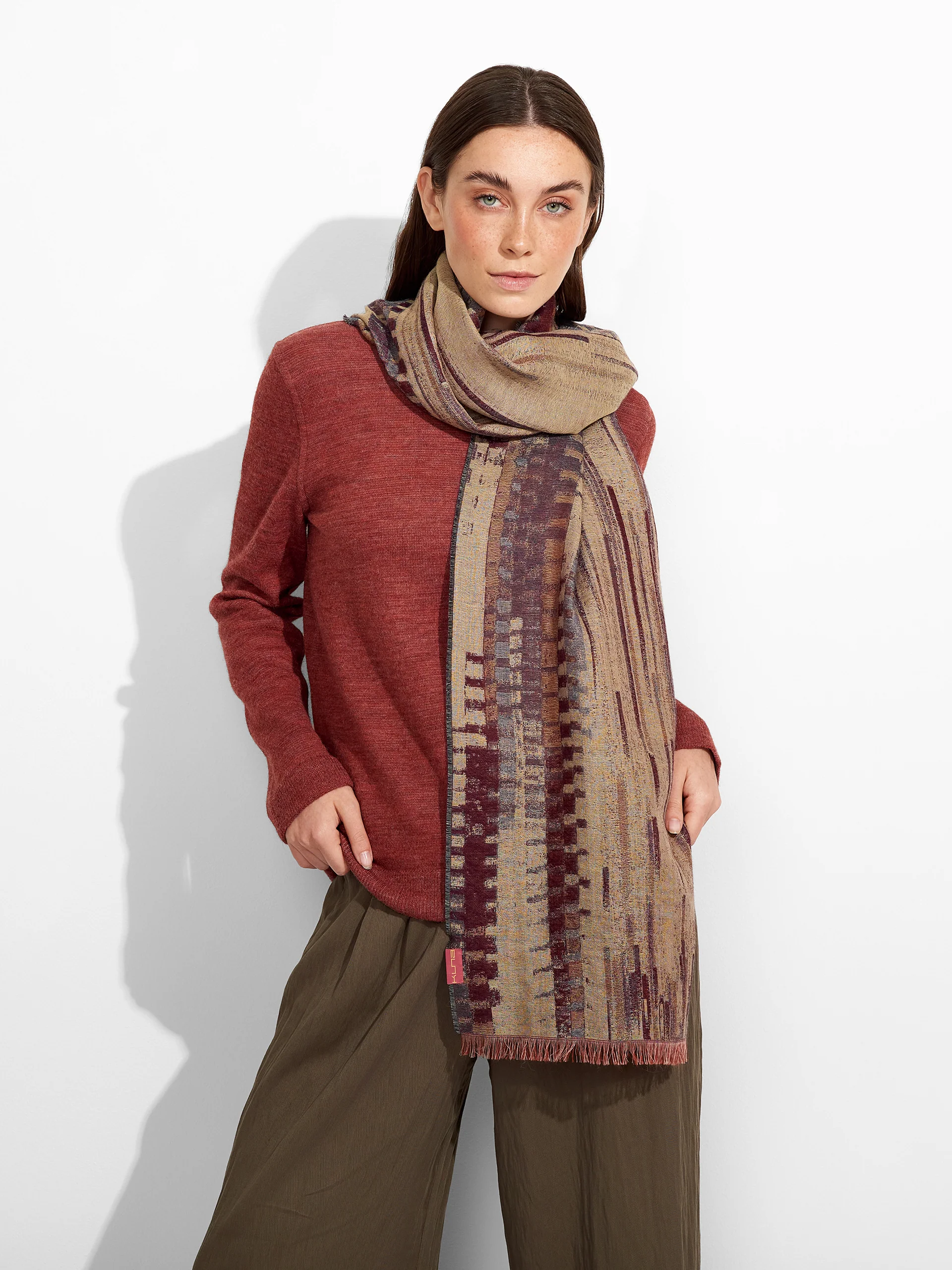 Zulett Shawl Baby Alpaca Color Multicolor