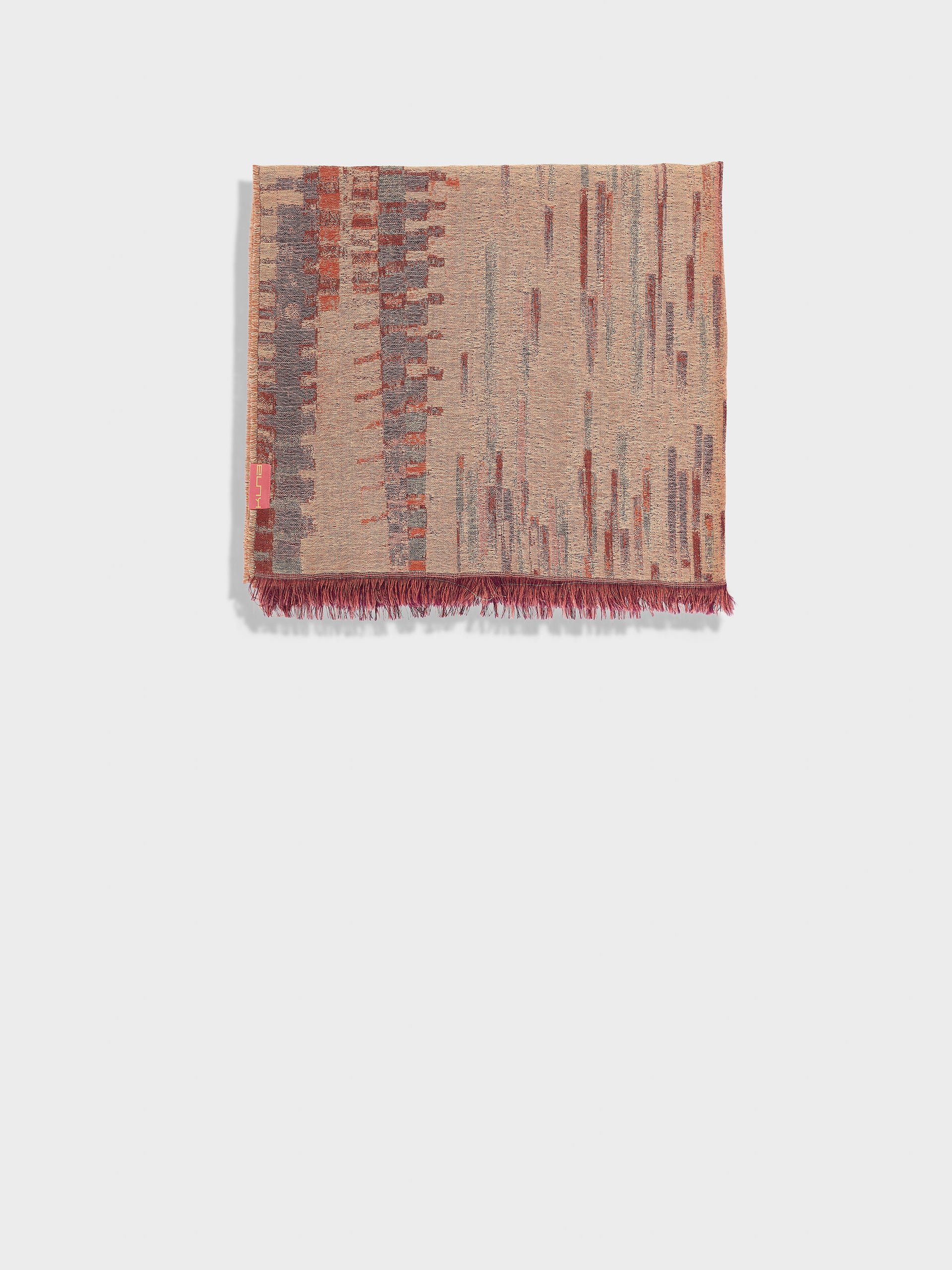 Zulett Shawl Baby Alpaca Color Pink - Image 2