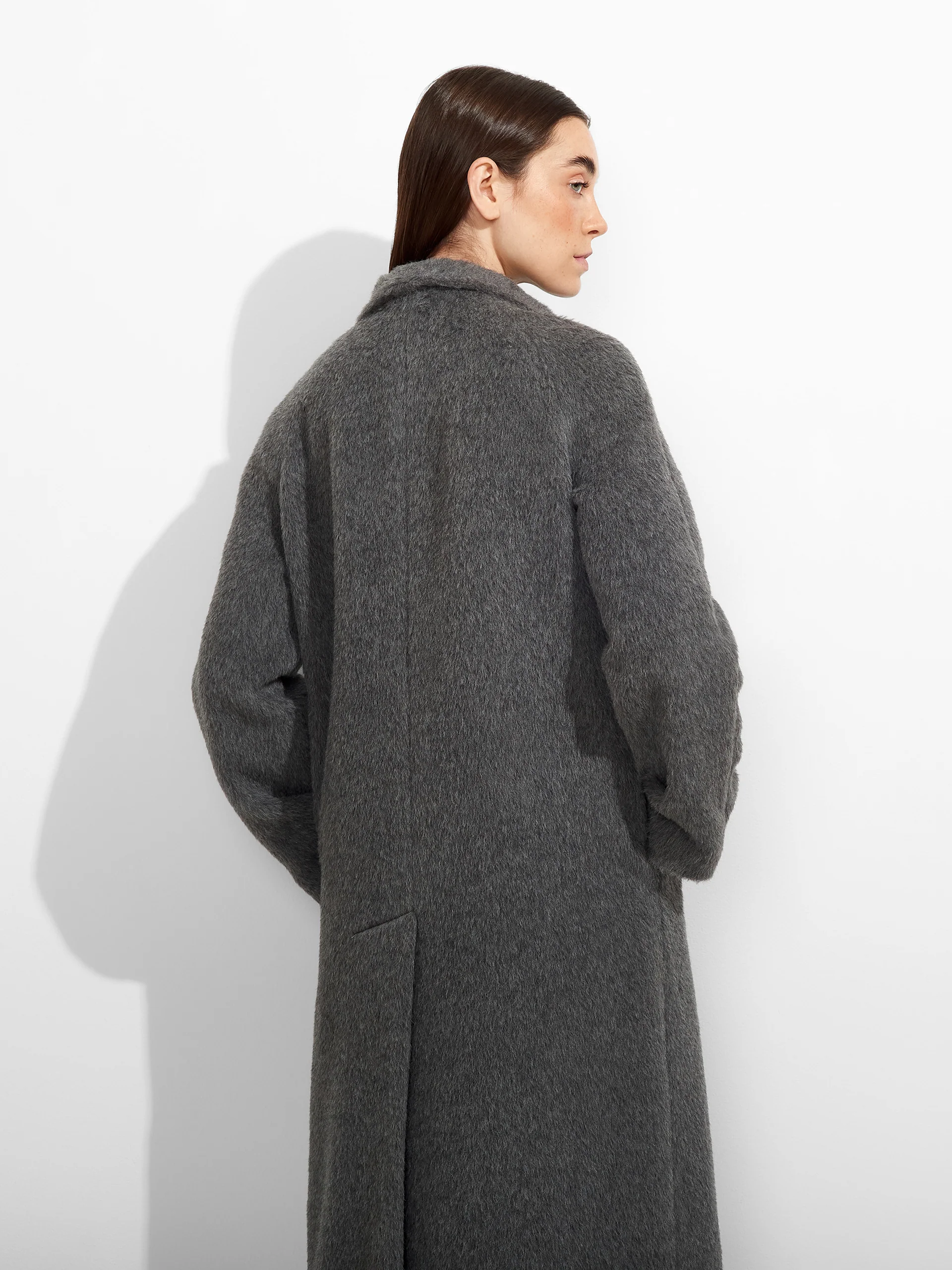 Zurich Coat Suri Alpaca Color Grey - Image 3