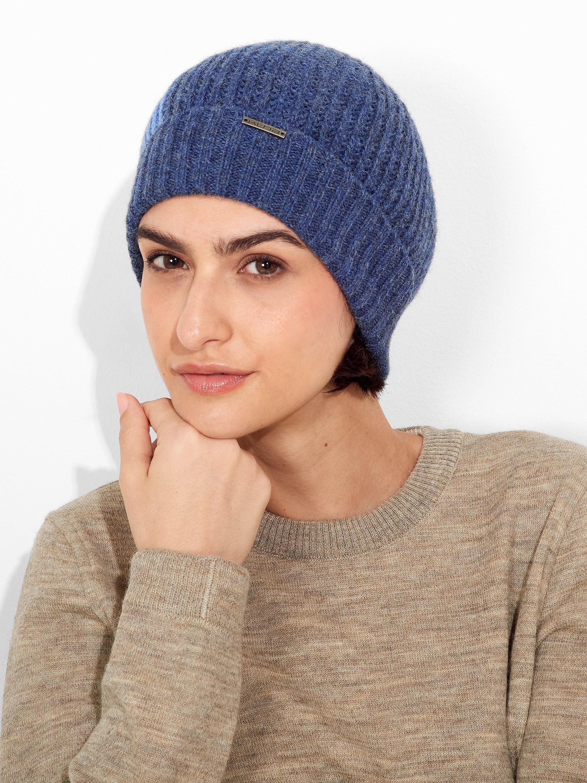 Zut Hat Baby Alpaca Color Blue - Image 3