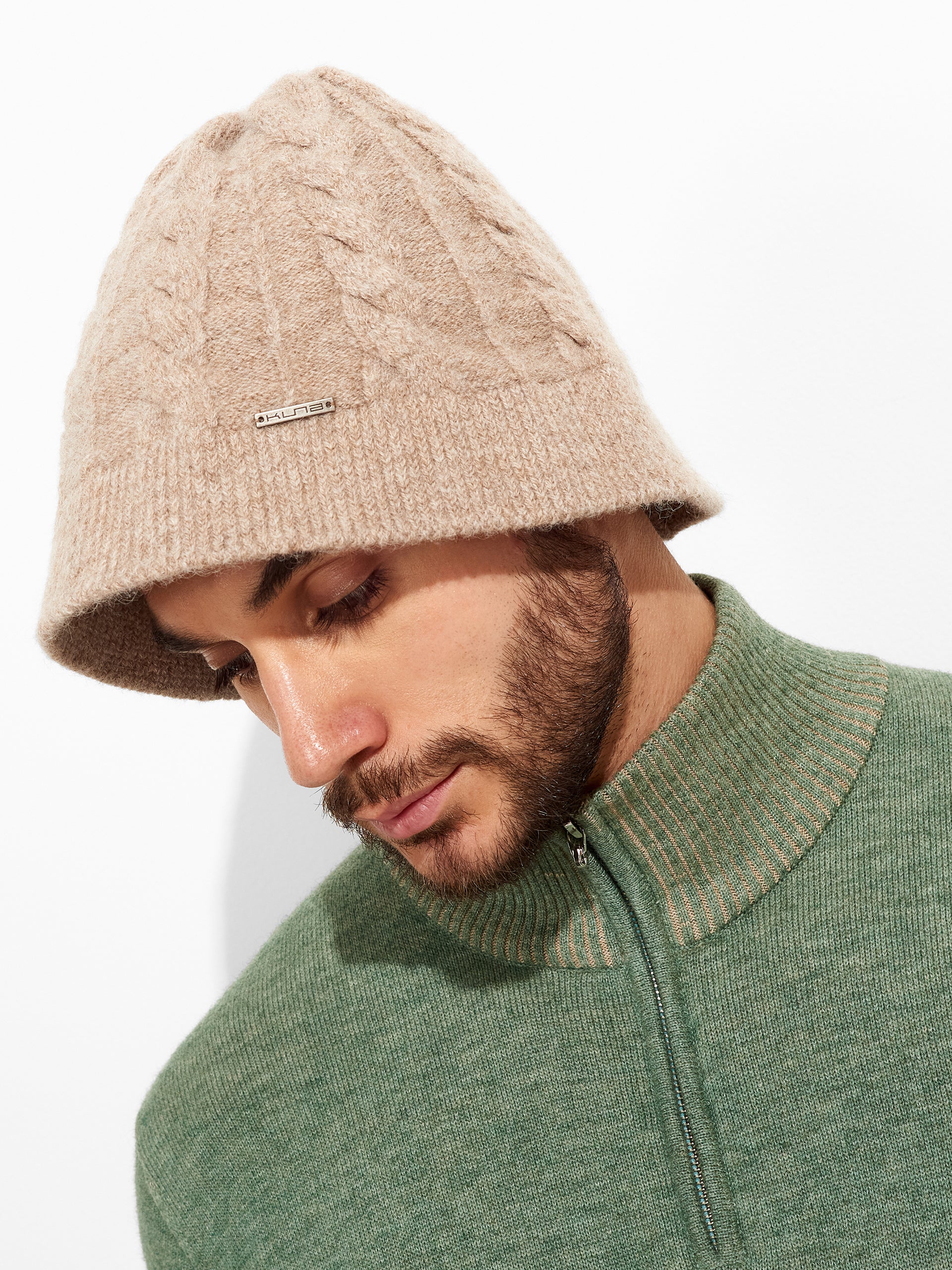 Zuzette Hat Baby Alpaca Color Brown - Image 5