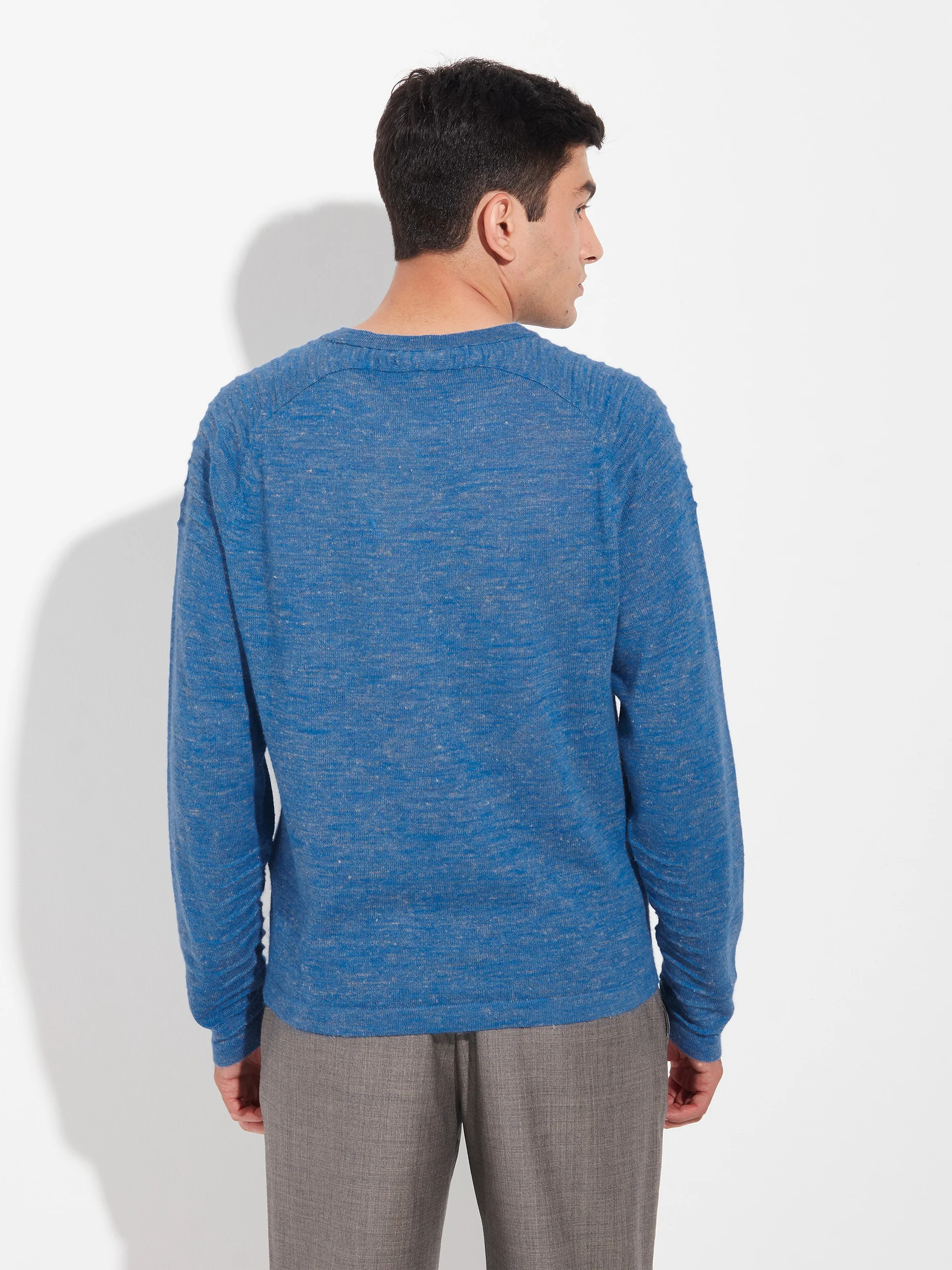 Zwei Sweater Baby Alpaca Color Blue - Image 3