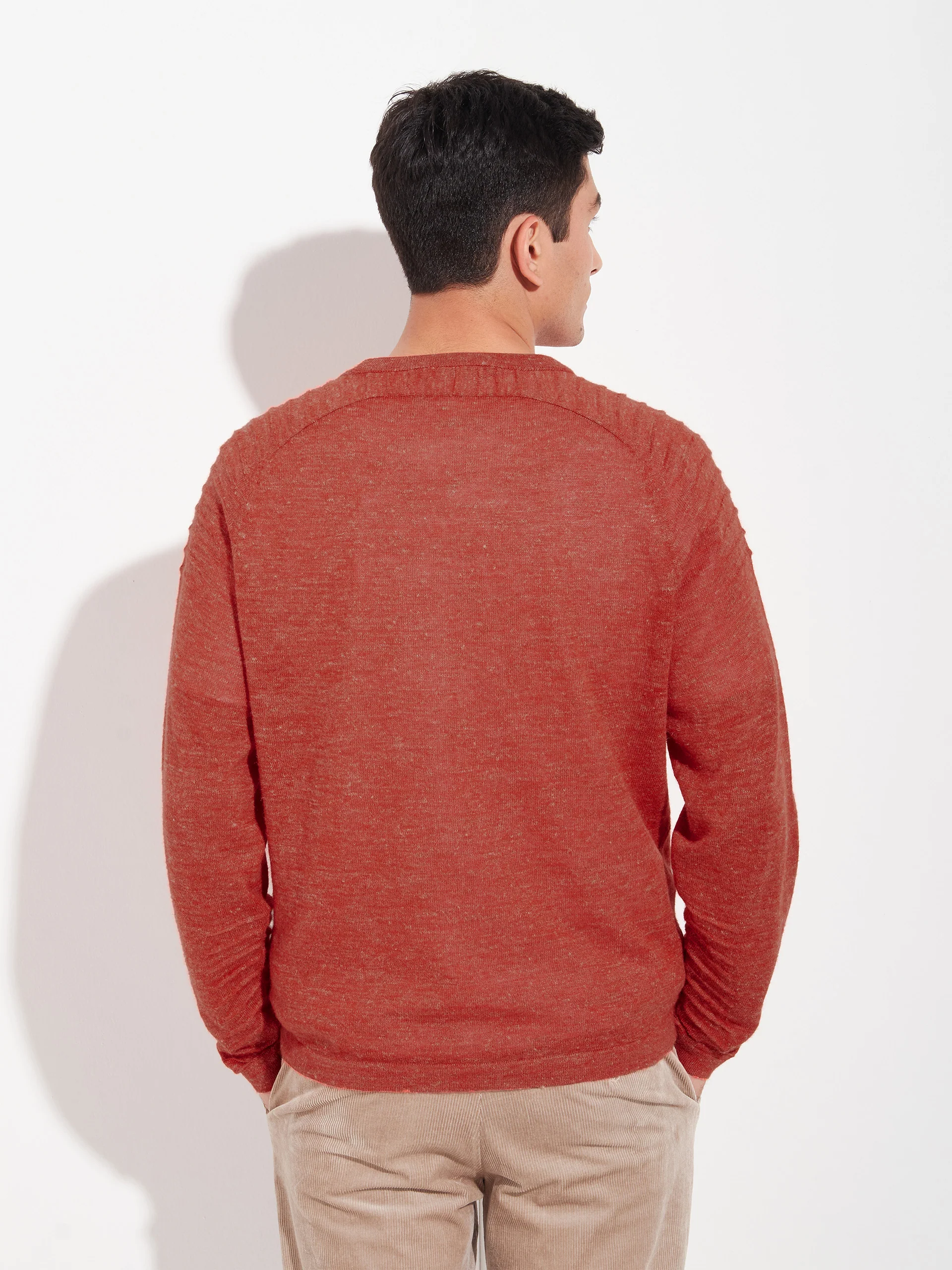 Zwei Sweater Baby Alpaca Color Orange - Image 3